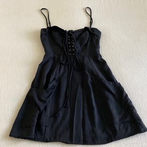 Reformation Black Dress